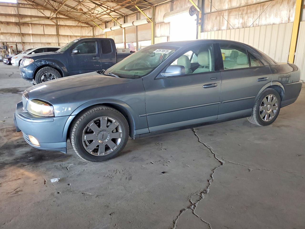 2003 Lincoln LS Sport, VIN 1LNHM87A53Y657544 — Side