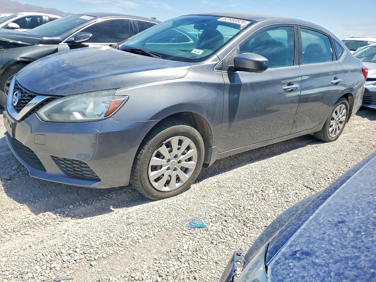 2017 Nissan Sentra S, VIN 3N1AB7AP8HY218159 — Rear end