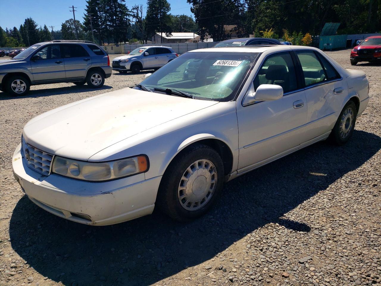 2000 Cadillac Seville Touring STS, VIN 1G6KY549XYU140278 — Rear end