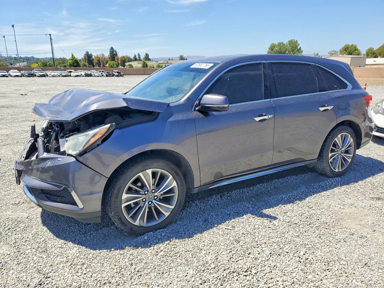 2018 Acura MDX Technology, VIN 5J8YD3H51JL010840 — Front end
