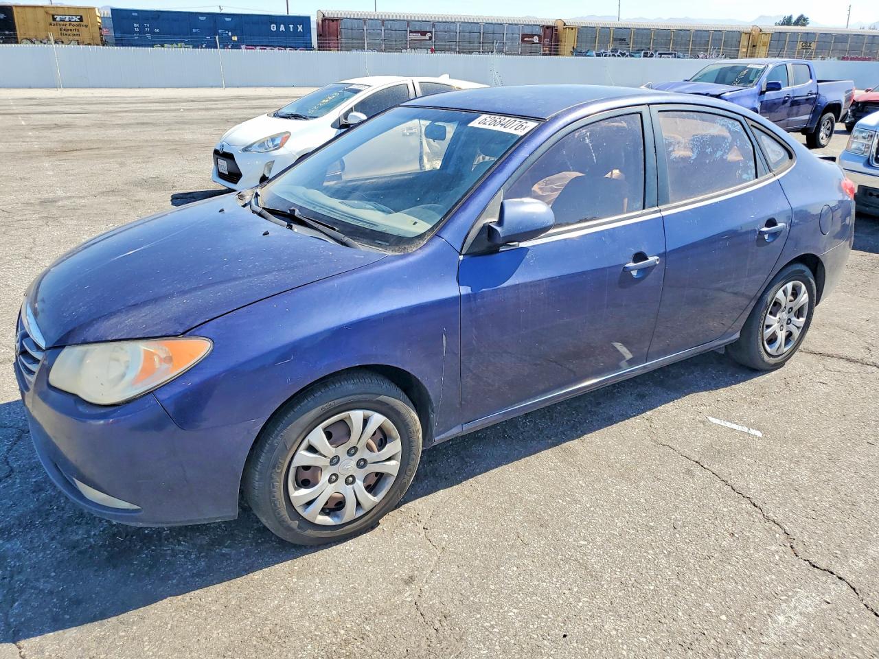 2010 Hyundai Elantra GLS, VIN KMHDU4AD0AU180925 — Rear end