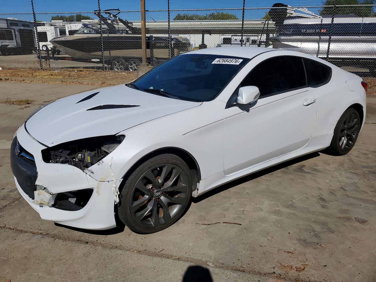 2015 Hyundai Genesis Coupe Ultimate, VIN KMHHU6KJ2FU123098 — Front end