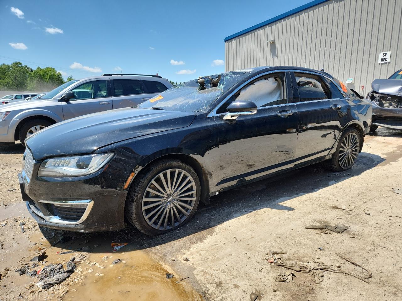 2017 Lincoln MKZ Reserve, VIN 3LN6L5E93HR659445 — Rollover