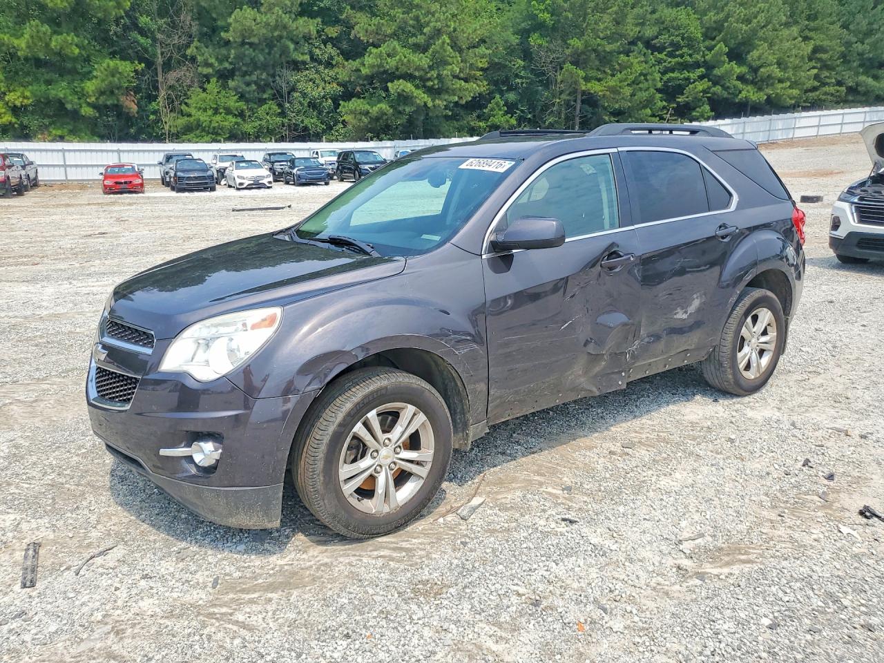 2014 Chevrolet Equinox LT, VIN 2GNALCEK1E6158991 — Rollover