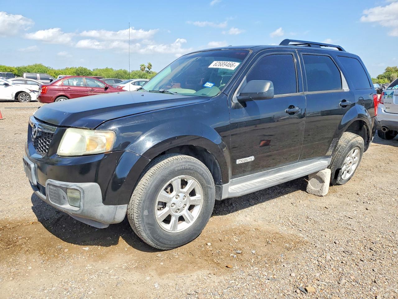 2008 Mazda Tribute Sport, VIN 4F2CZ06118KM19865 — Rear end