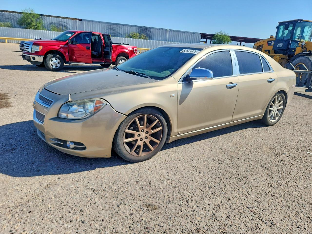 2008 Chevrolet Malibu LTZ, VIN 1G1ZK57778F283578 — Engine fire