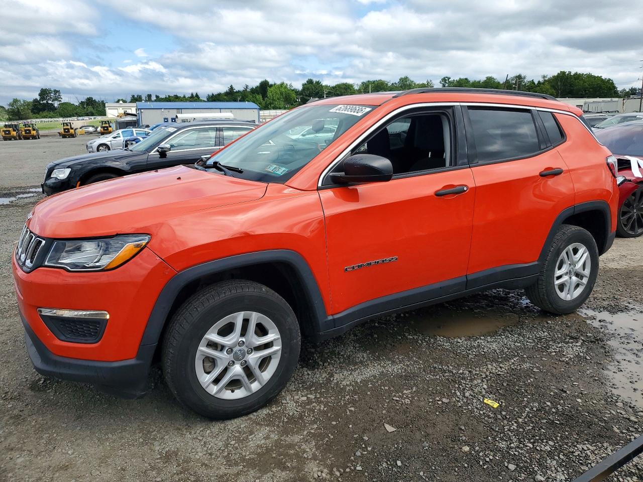 2020 Jeep Compass Sport, VIN 3C4NJDAB1LT100352 — All over