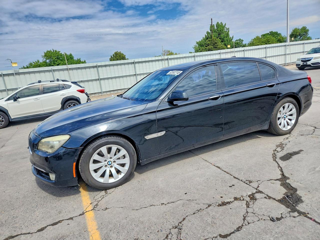 2010 BMW 7 Series 750Li xDrive, VIN WBAKC8C5XAC430430 — Front end