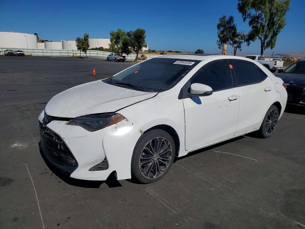 2014 Toyota Corolla S, VIN 2T1BURHE6EC222606 — Front end