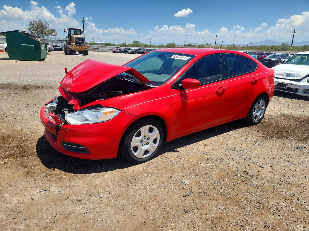2016 Dodge Dart SE, VIN 1C3CDFAA5GD701040 — Front end