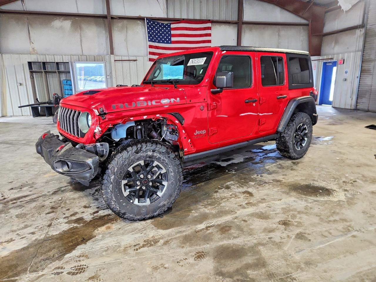 2026 Jeep Wrangler Rubicon, VIN 1C4PJXFG1TW236523 — Front end