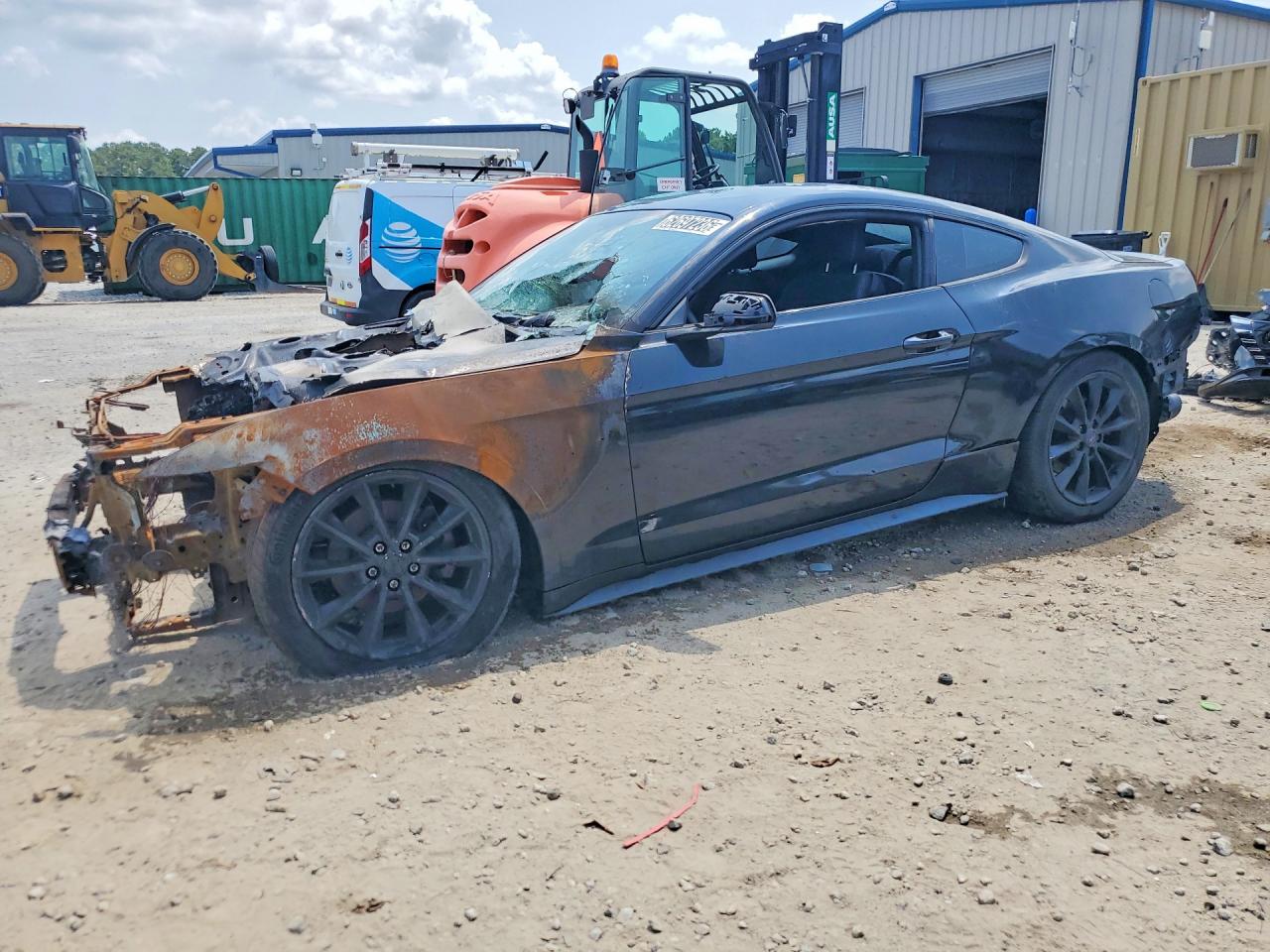 2015 Ford Mustang EcoBoost, VIN 1FA6P8THXF5430481 — Burn