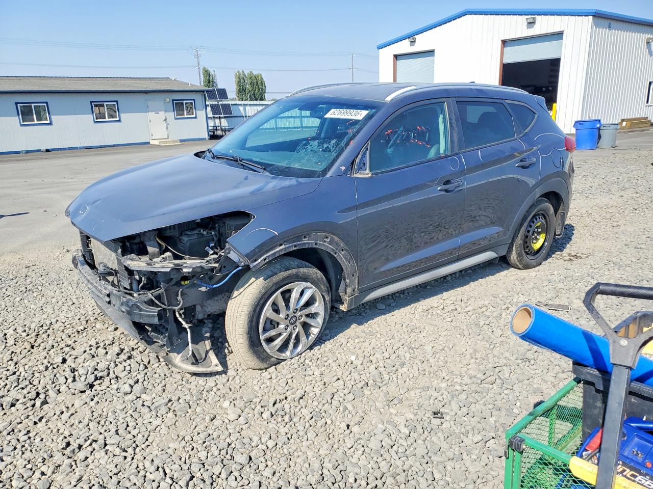 2017 Hyundai Tucson SE, VIN KM8J3CA43HU433066 — Front end