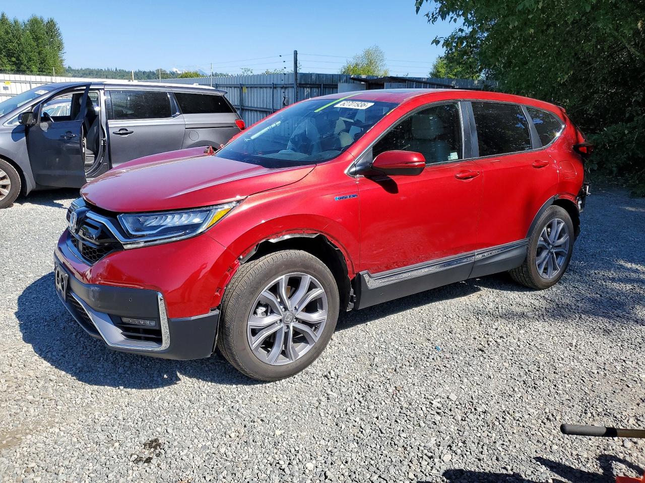 2022 Honda CR-V Touring, VIN 5J6RT6H90NL044309 — Front end