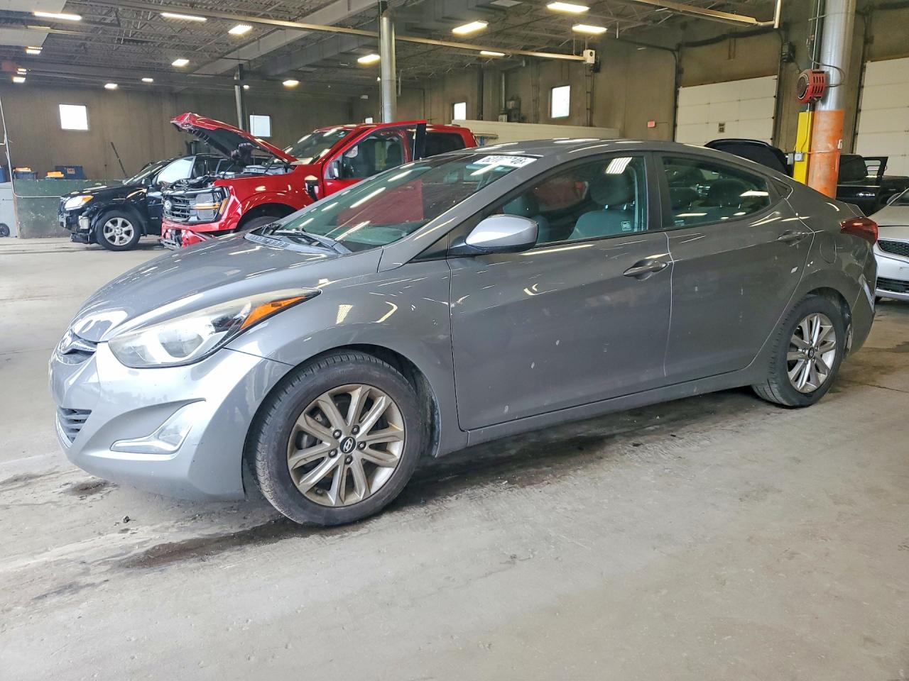 2014 Hyundai Elantra SE, VIN 5NPDH4AE2EH457978 — Side