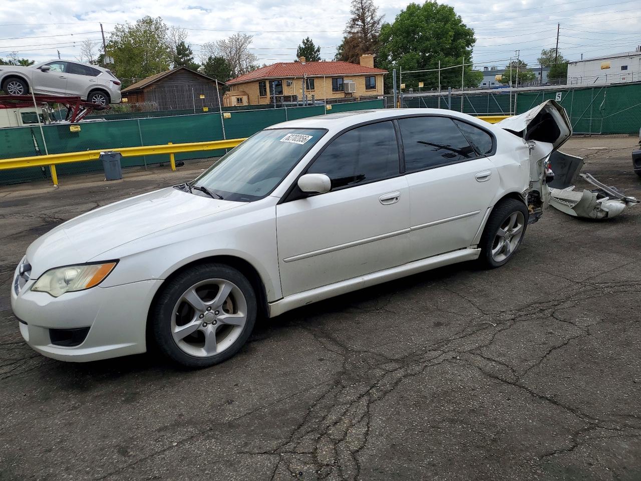 2008 Subaru Legacy Special, VIN 4S3BL616987227146 — Зад