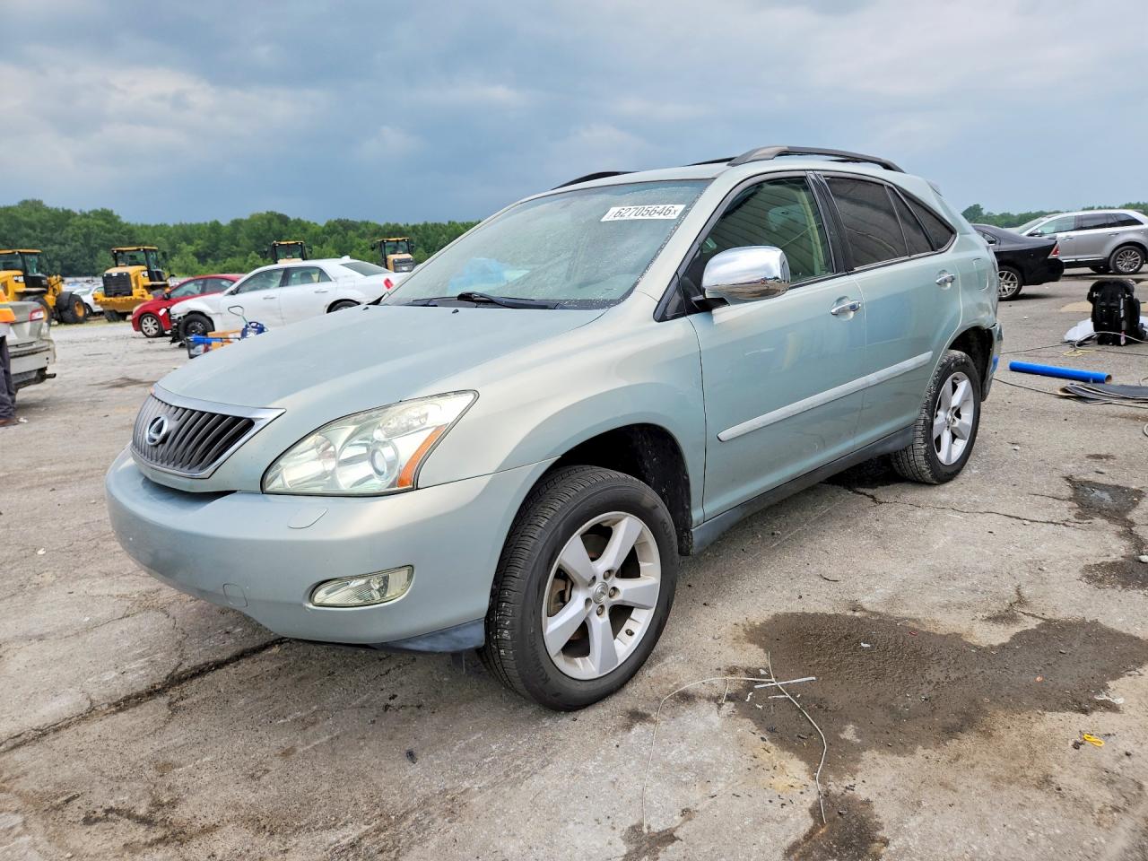 2008 Lexus RX 350, VIN 2T2GK31U28C028066 — Rear end