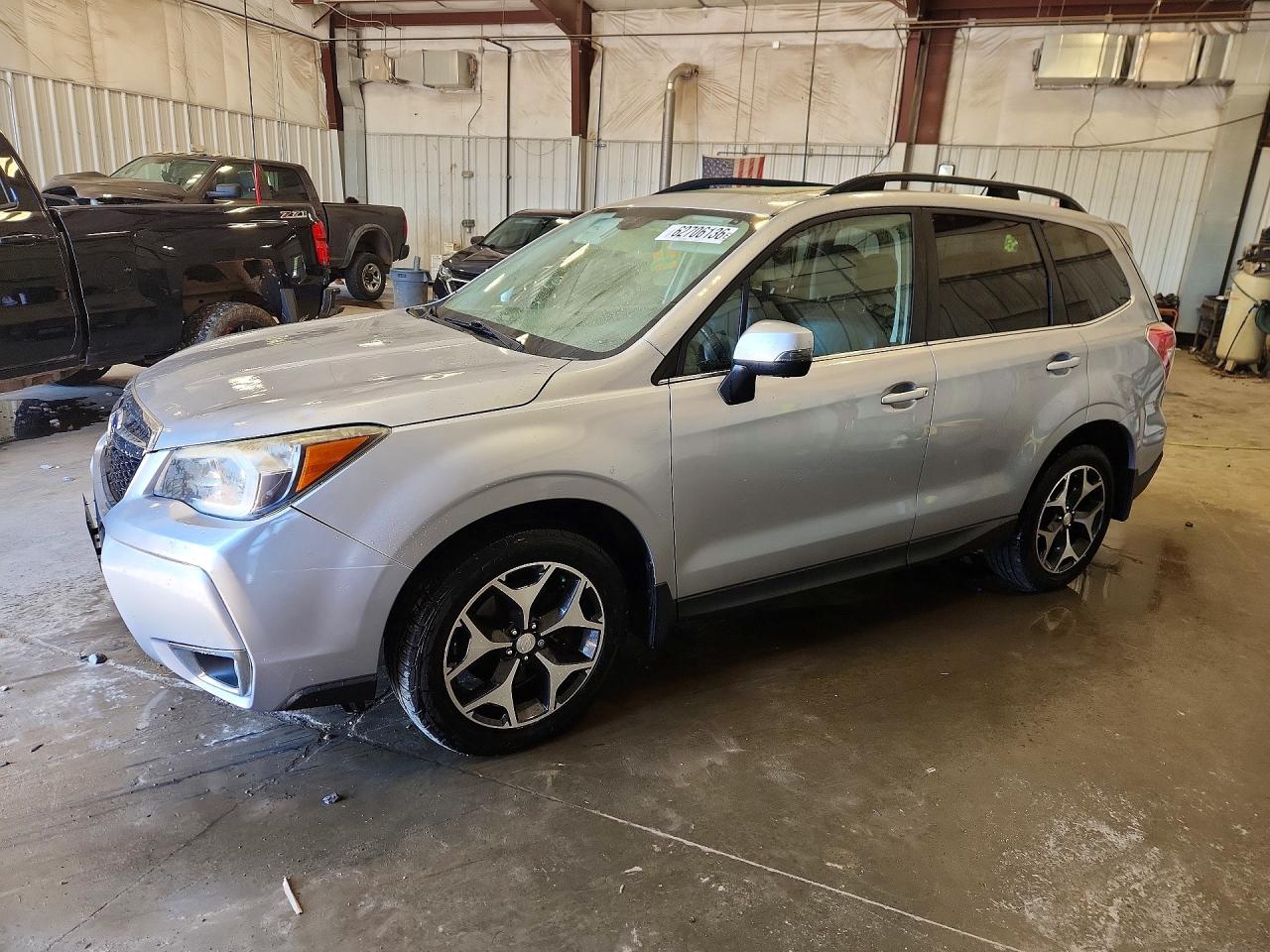 2014 Subaru Forester XT Touring, VIN JF2SJGPC4EH448072 — Hail