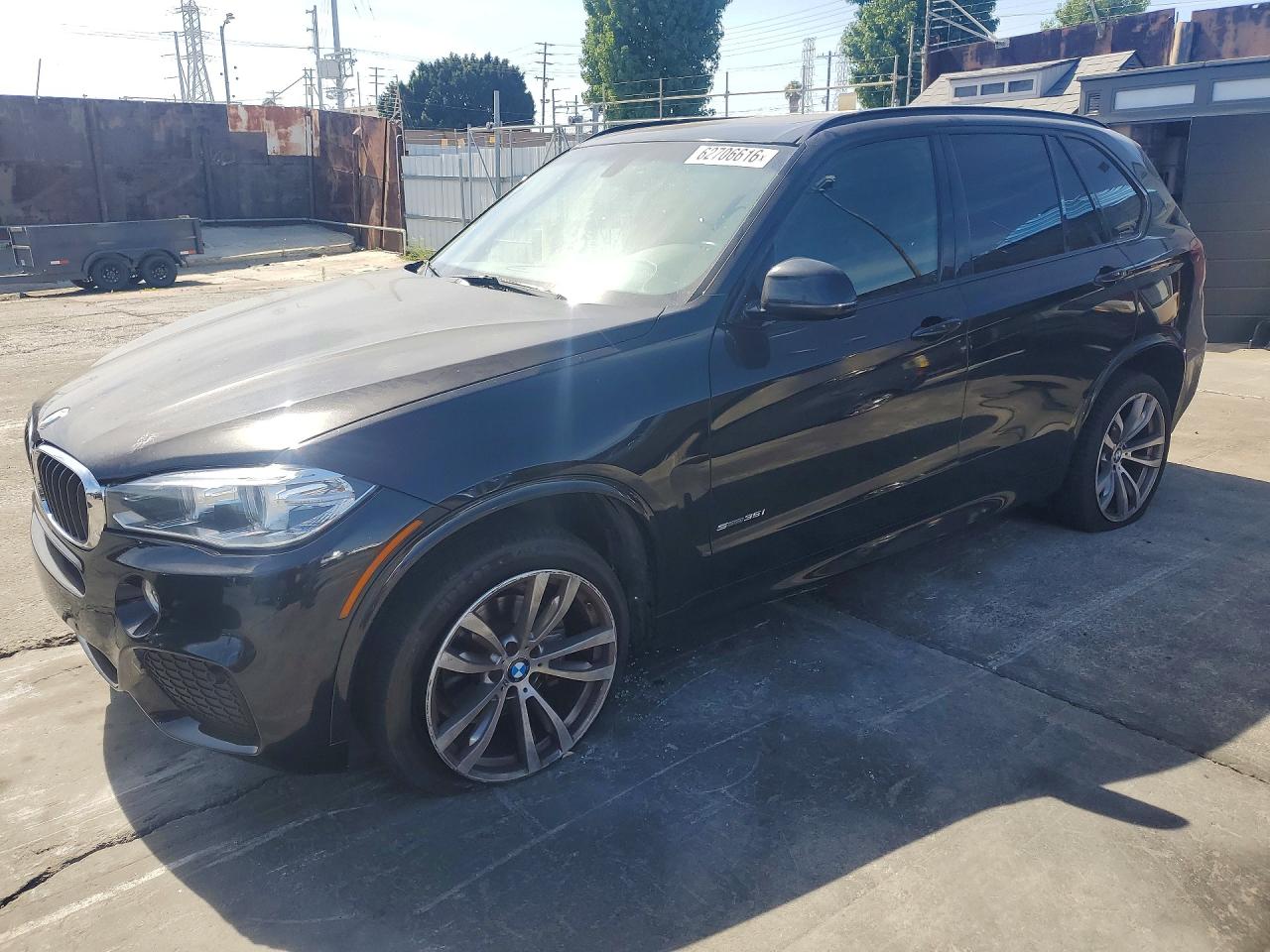 2015 BMW X5 sDrive35i, VIN 5UXKR2C59F0H40593 — Vandalism