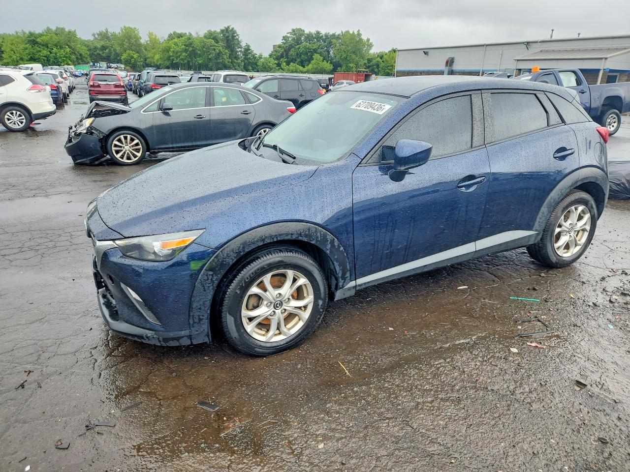 2017 Mazda CX-3 Sport, VIN JM1DKFB70H0145995 — Water / flood
