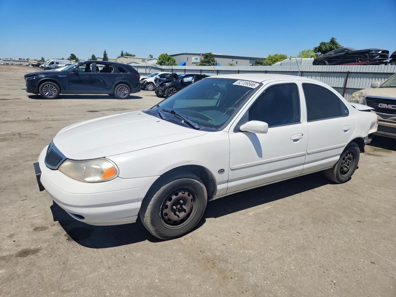 2000 Mercury Mystique, VIN 3MEFM6532YM603527 — Rear end