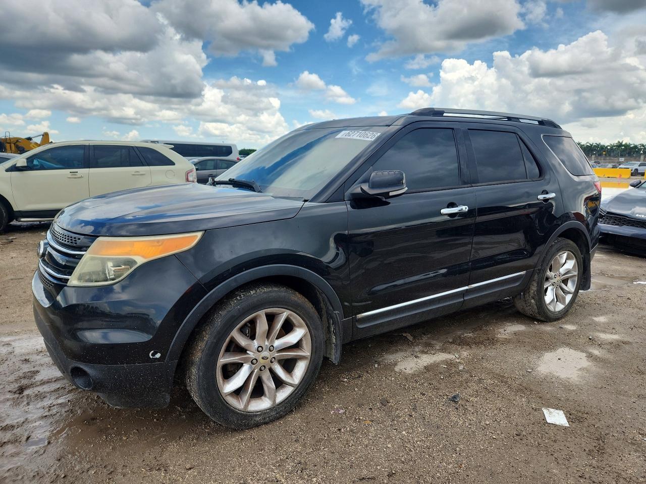 2013 Ford Explorer Limited, VIN 1FM5K7F91DGB91855 — Зад