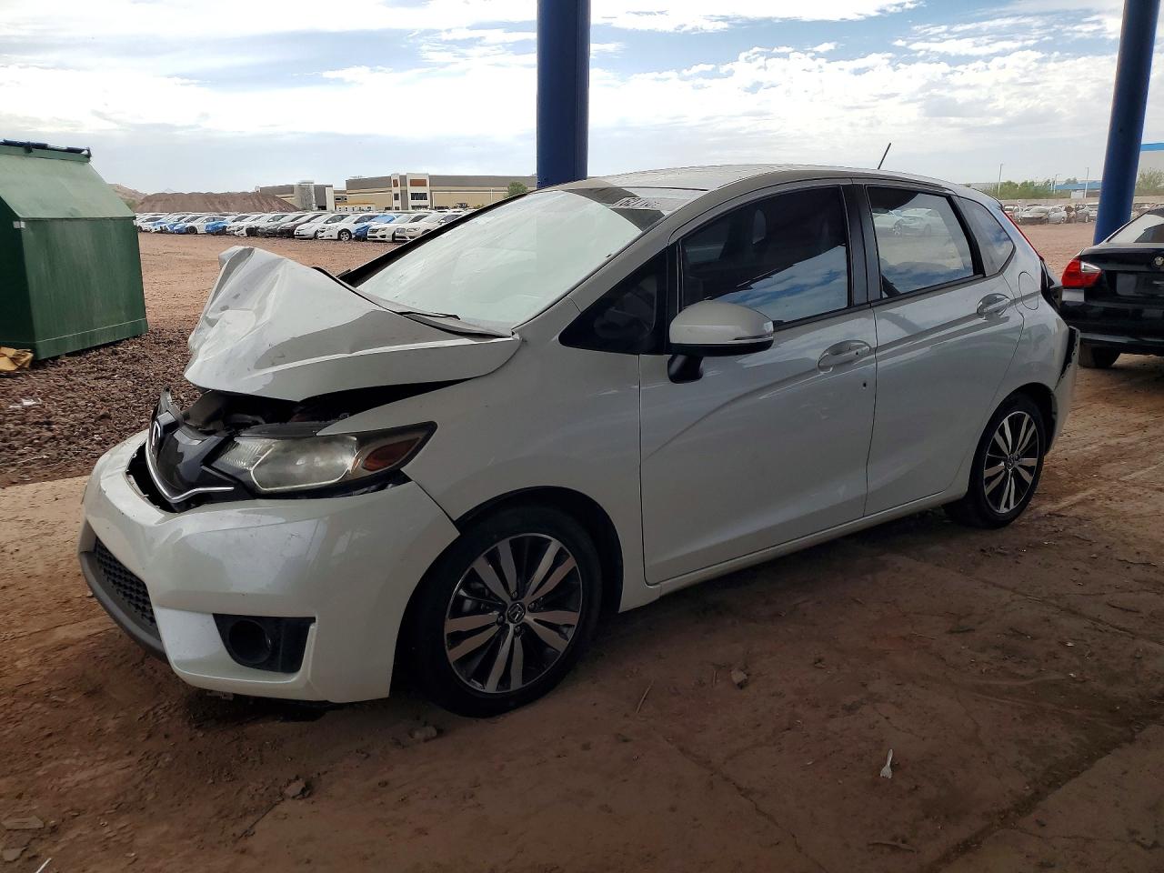 2017 Honda Fit EX-L, VIN JHMGK5H87HS015416 — Front end