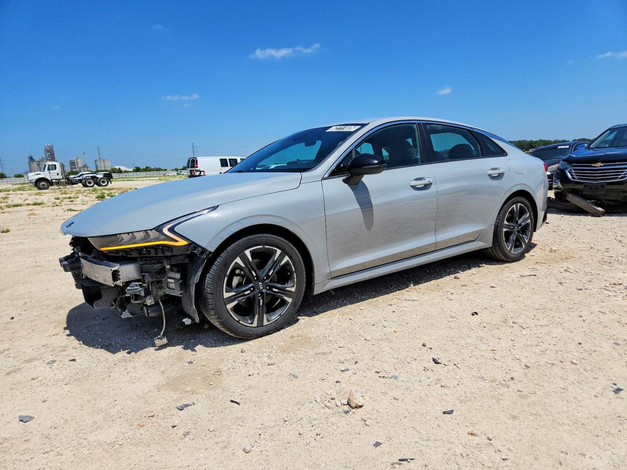 2021 Kia K5 GT-Line, VIN 5XXG64J21MG079588 — Front end