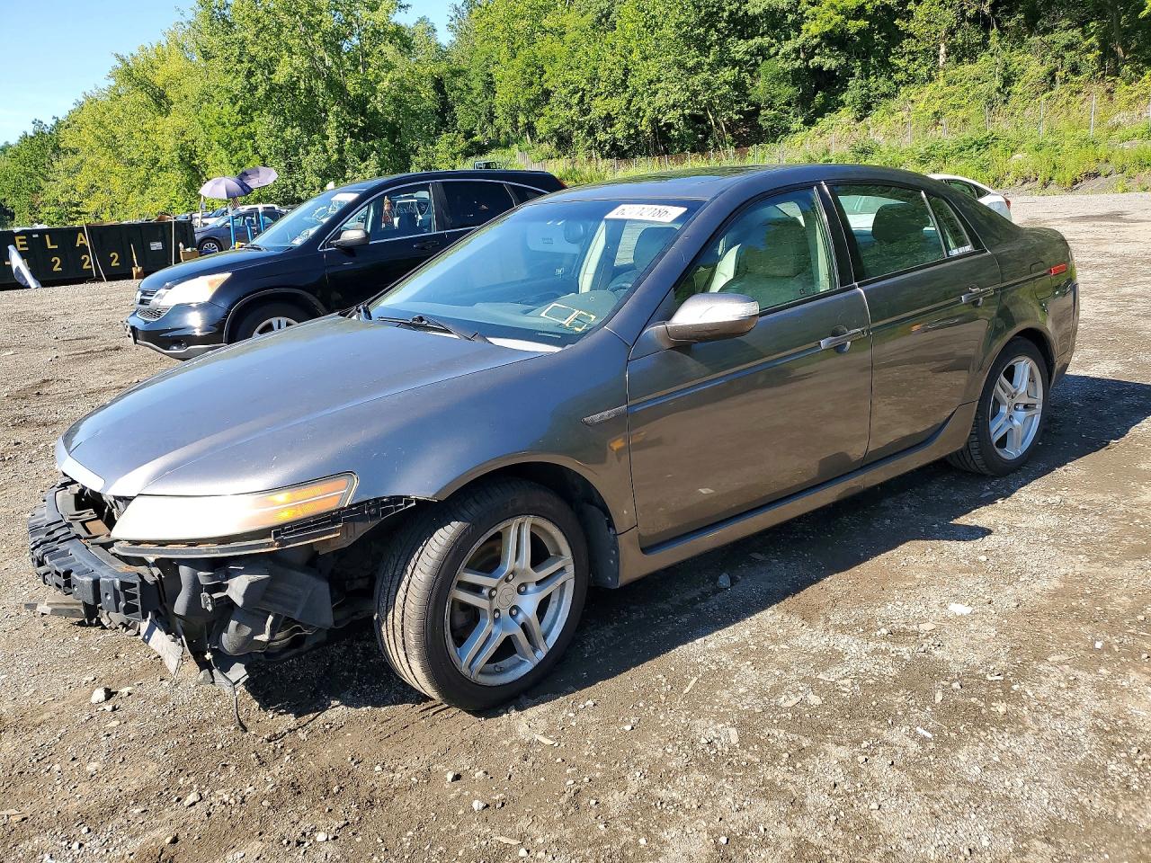 2007 Acura TL, VIN 19UUA66297A042845 — Front end