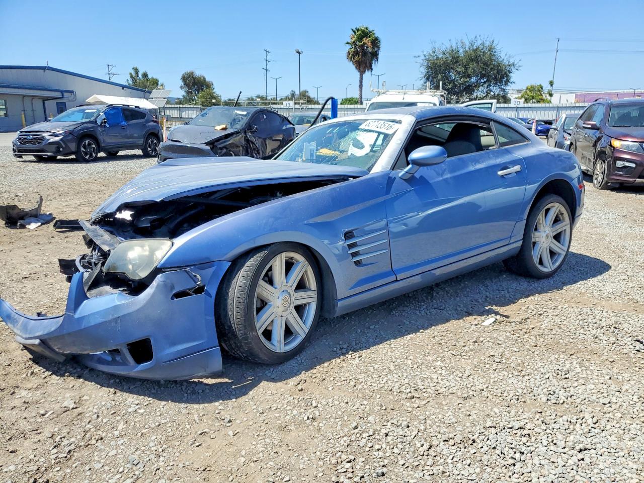 2005 Chrysler Crossfire Limited, VIN 1C3AN69L95X026928 — Front end
