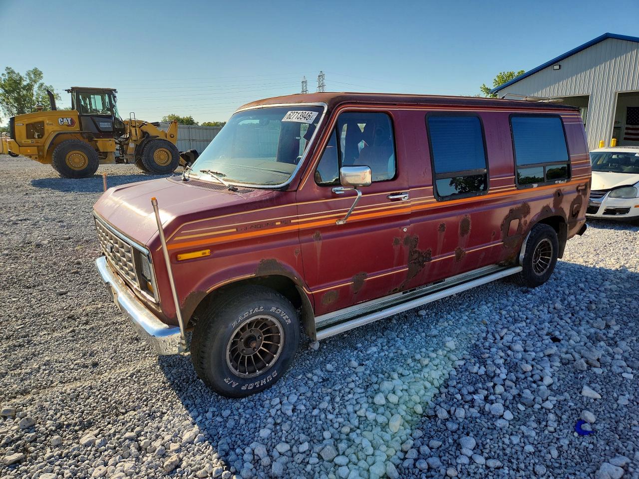 1986 Ford Econoline, VIN 1FDDE14N5GHB90092 — Normal wear