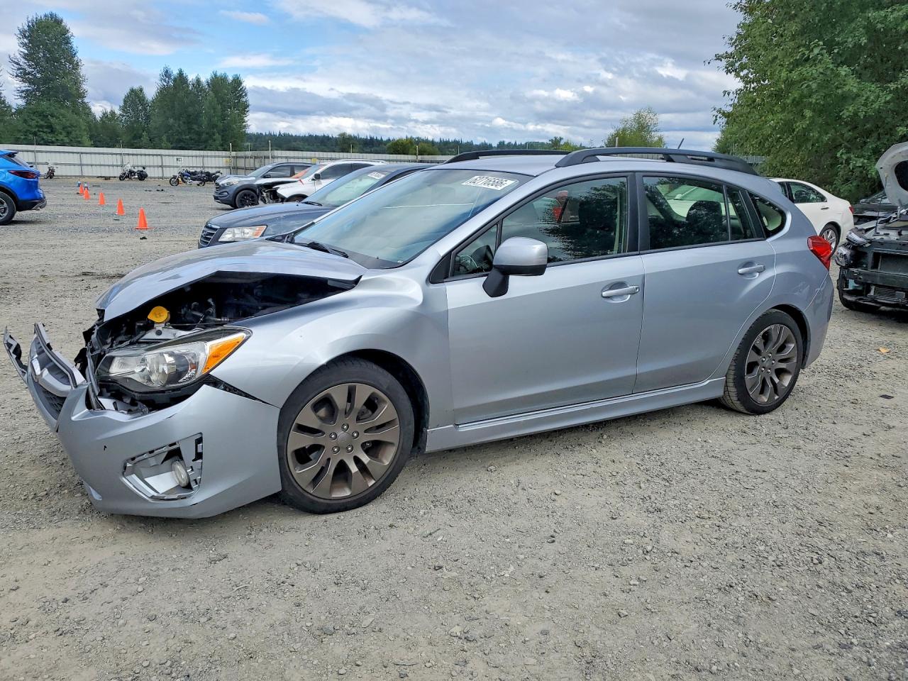 2014 Subaru Impreza Special Sports Premium, VIN JF1GPAL69E8316060 — Front end