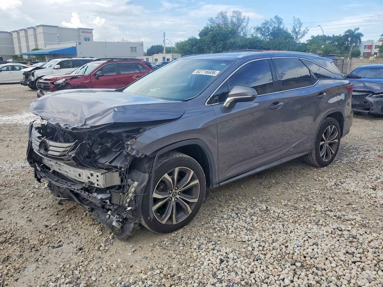 2018 Lexus RX 350L Premium, VIN JTJGZKCA5J2004634 — Front end
