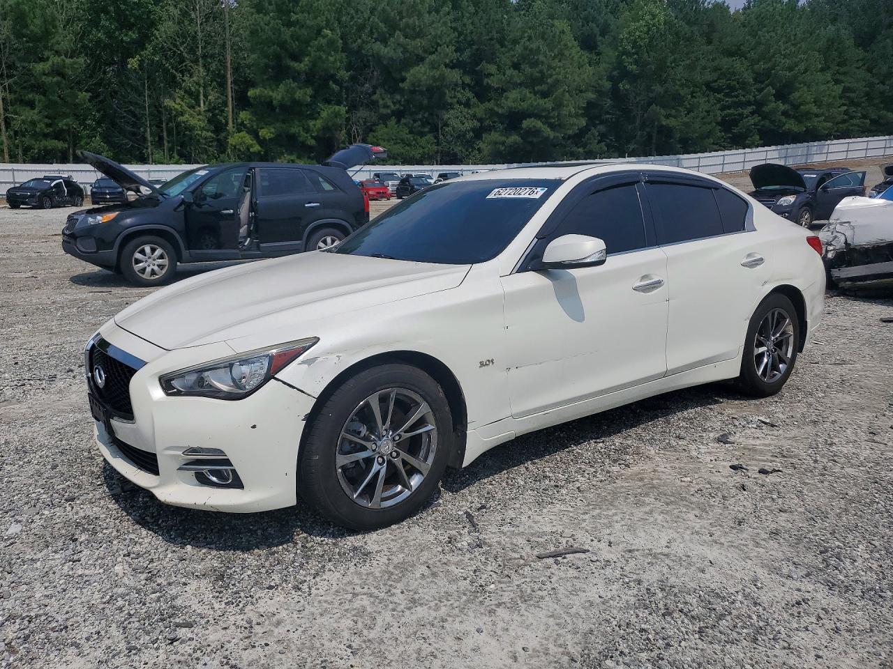 2017 Infiniti Q50 Signature Edition, VIN JN1EV7AR5HM837976 — Side