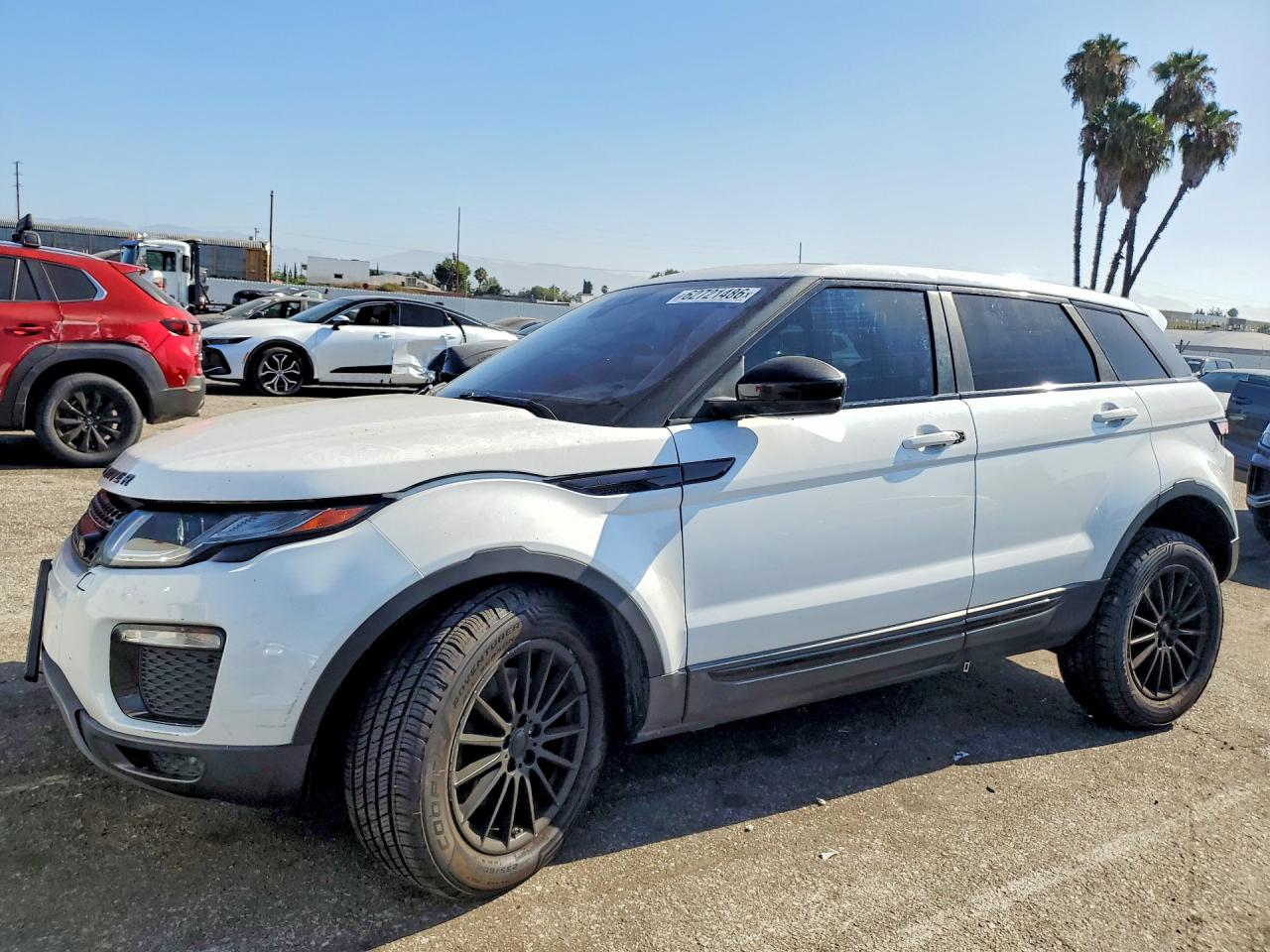 2017 Land Rover Range Rover Evoque SE, VIN SALVP2BG2HH250661 — Front end