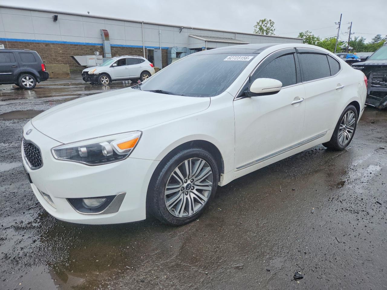 2016 Kia Cadenza, VIN KNALN4D74G5206767 — Rear end