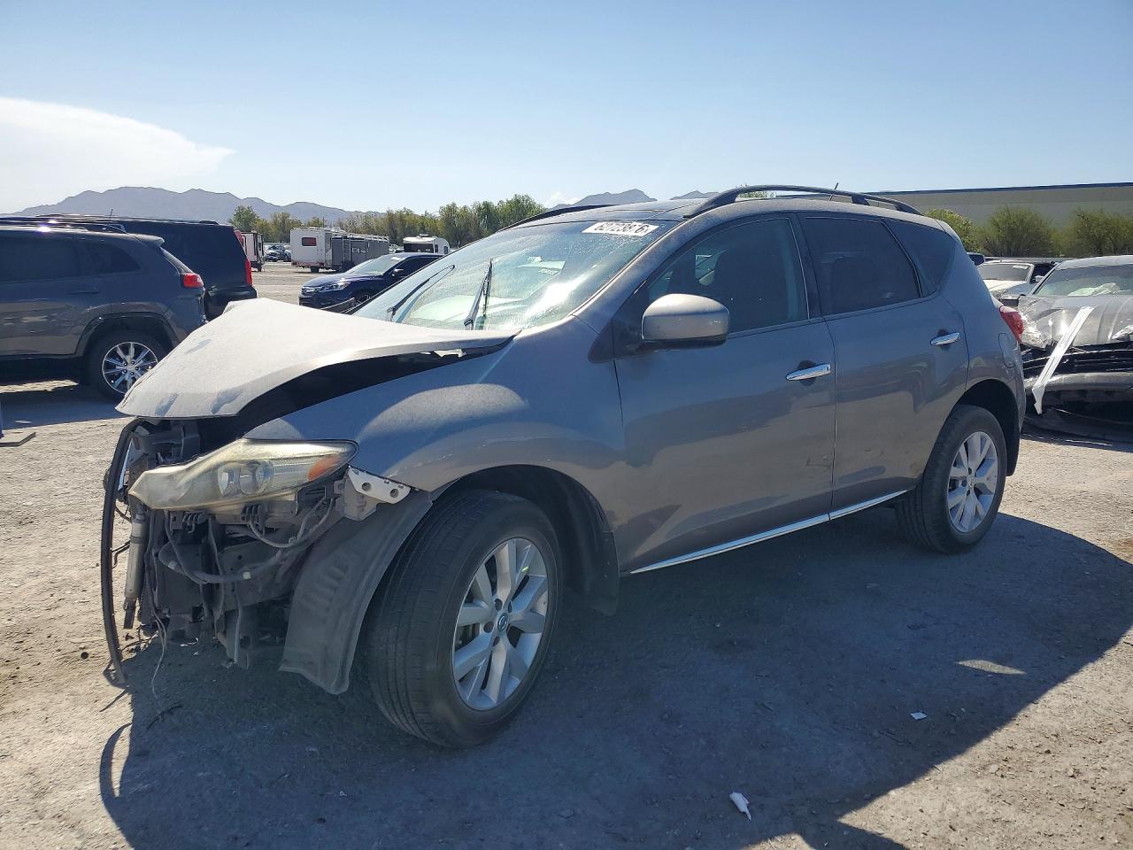 2012 Nissan Murano SV, VIN JN8AZ1MU2CW109515 — Front end