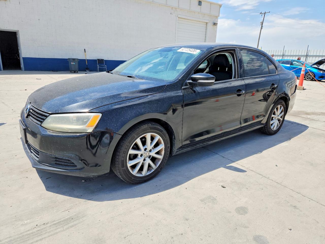2012 Volkswagen Jetta SE, VIN 3VWDP7AJ3CM377028 — Rear end