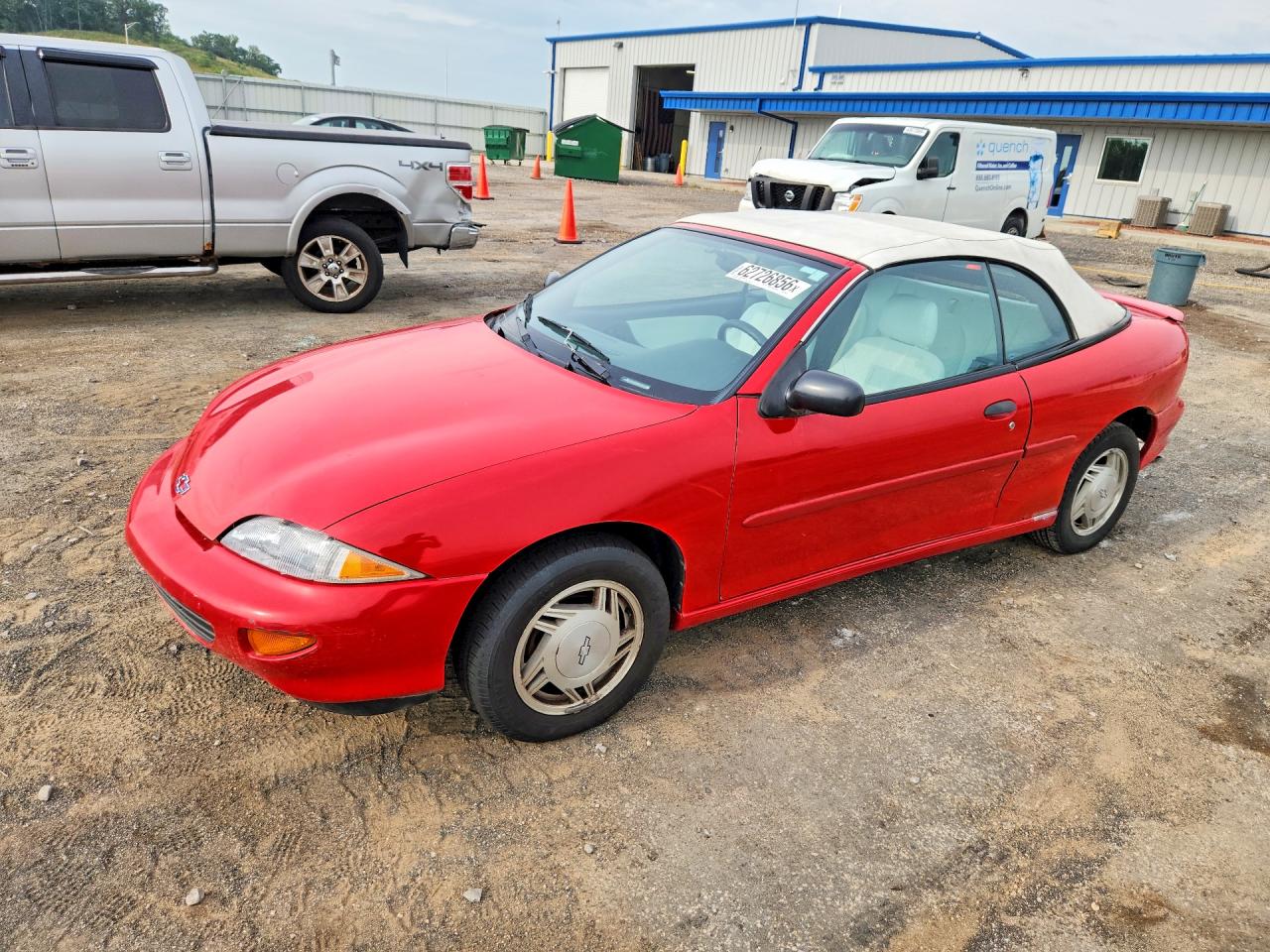 1997 Chevrolet Cavalier Z24, VIN 4G1JF32T8VB100703 — Side