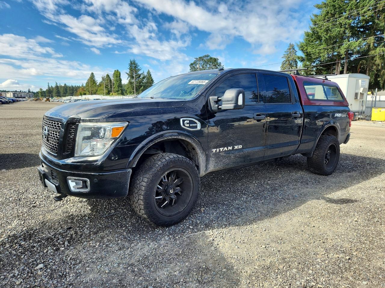 2016 Nissan Titan Platinum Reserve, VIN 1N6BA1F40GN515516 — Side