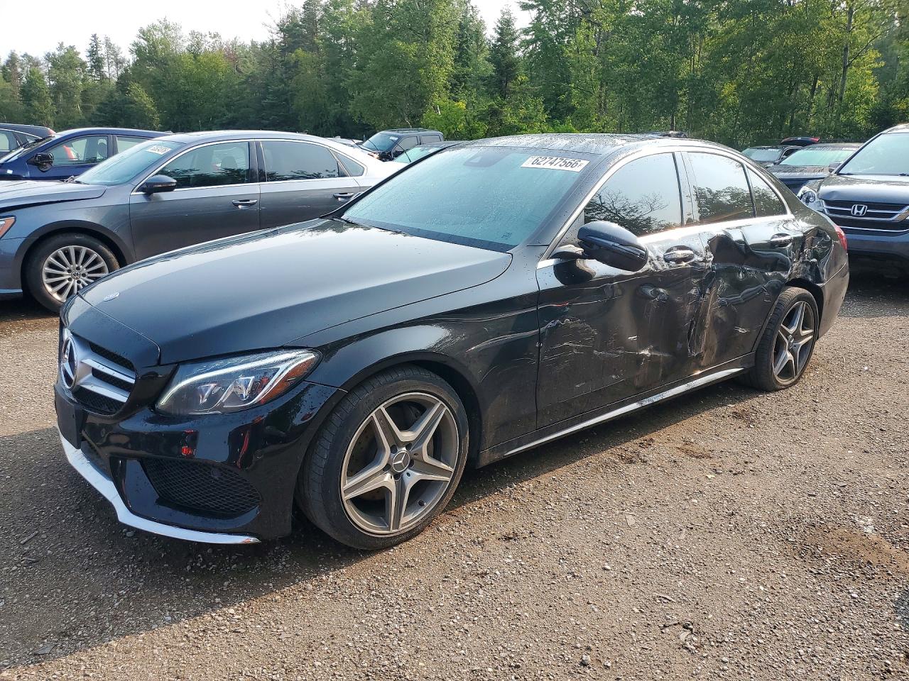 2017 Mercedes-Benz C 300, VIN 55SWF4KB0HU208860 — Side