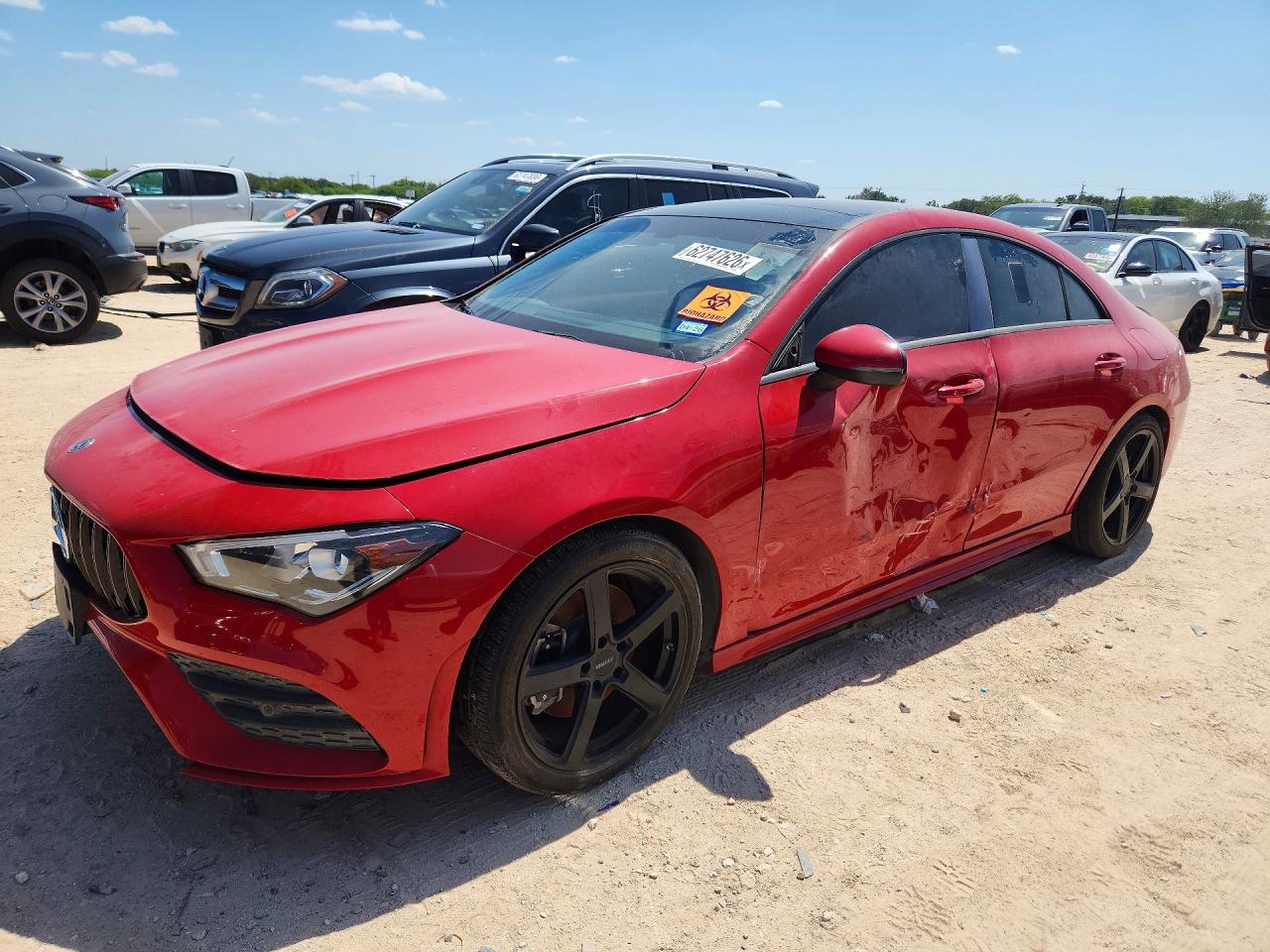 2020 Mercedes-Benz CLA 250, VIN WDD5J4HB3LN033457 — Side