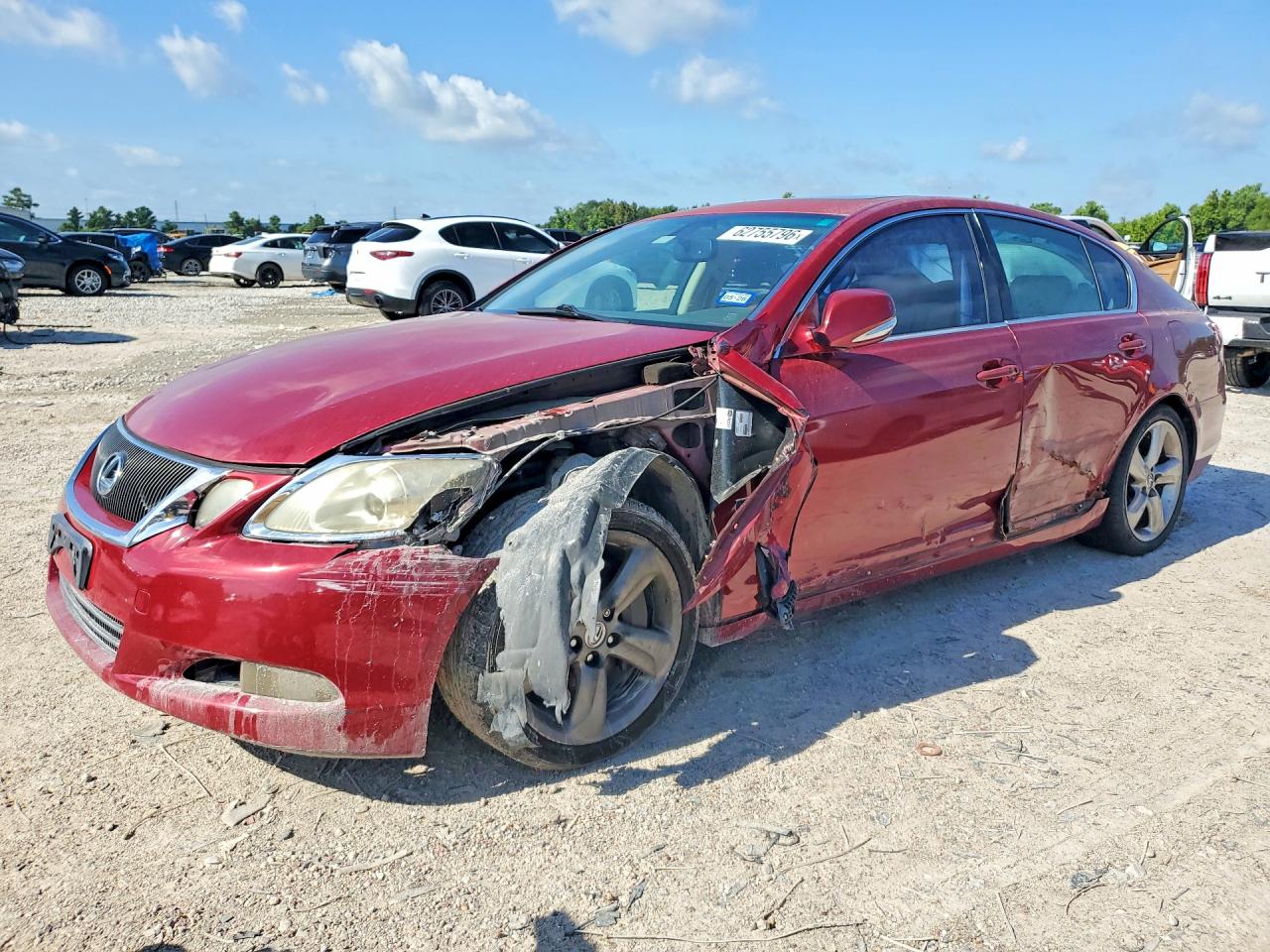 2010 Lexus GS 350, VIN JTHBE1KS4A0047336 — Перед