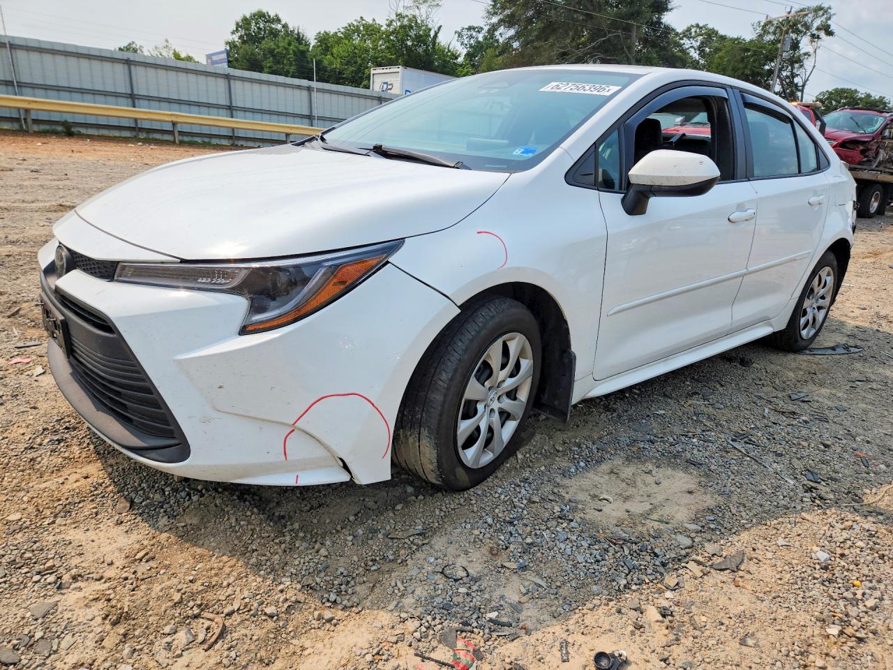 2025 Toyota Corolla LE, VIN 5YFB4MDE9SP251909 — Rear end