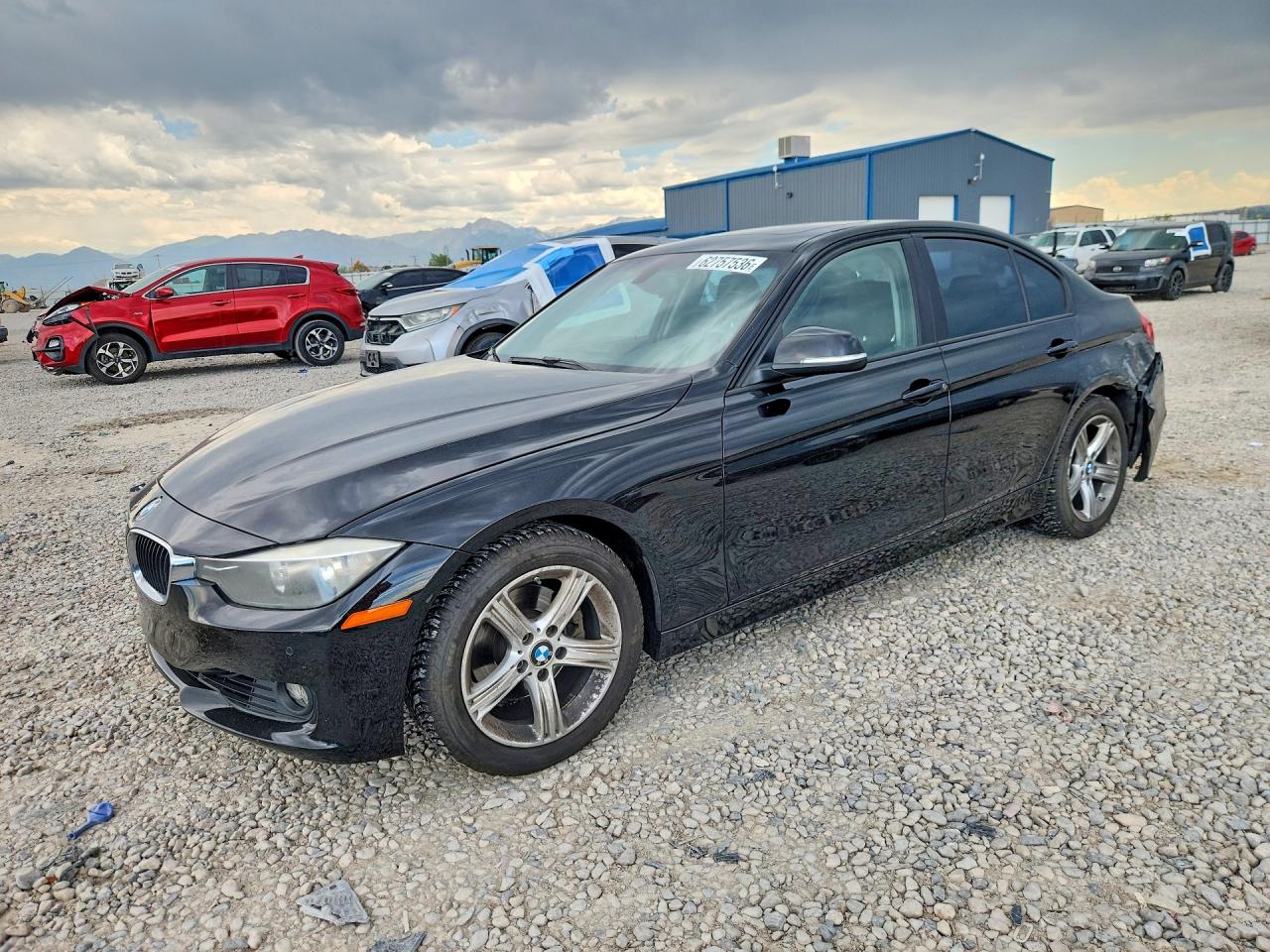 2014 BMW 3 Series 328i, VIN WBA3C1C51EK117399 — Rear end