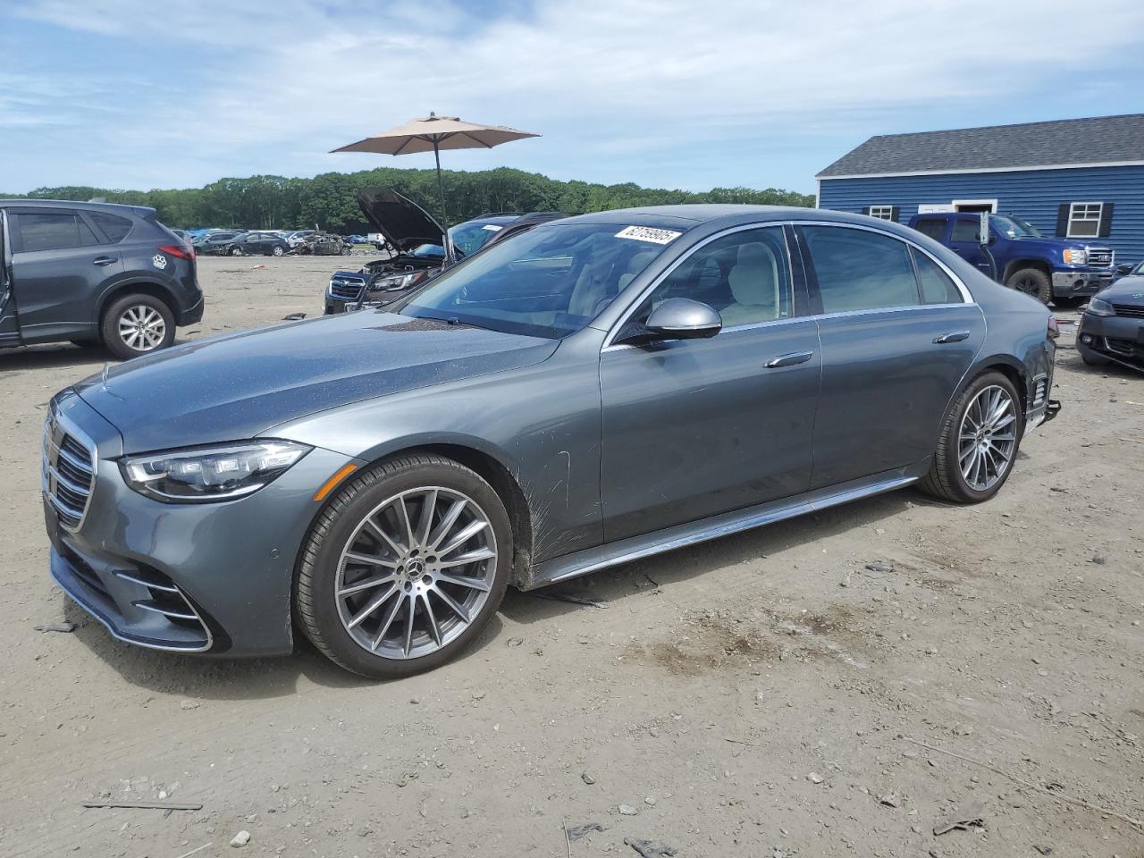 2025 Mercedes-Benz S 580, VIN W1K6G7GBXSA324873 — Rear end