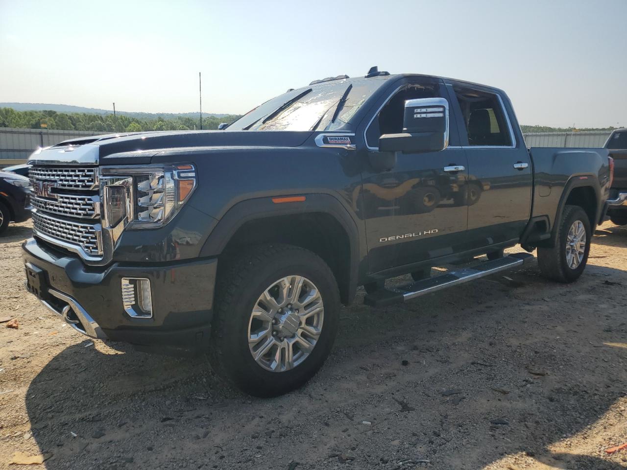 2023 GMC Sierra 2500HD Denali, VIN 1GT49REY0PF105476 — Interior fire