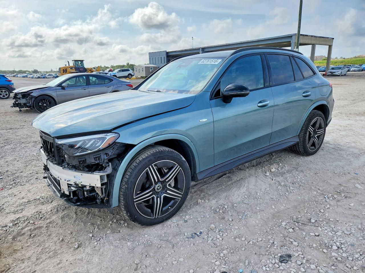 2025 Mercedes-Benz GLC 350e, VIN W1NKM5GB9SF357106 — Front end