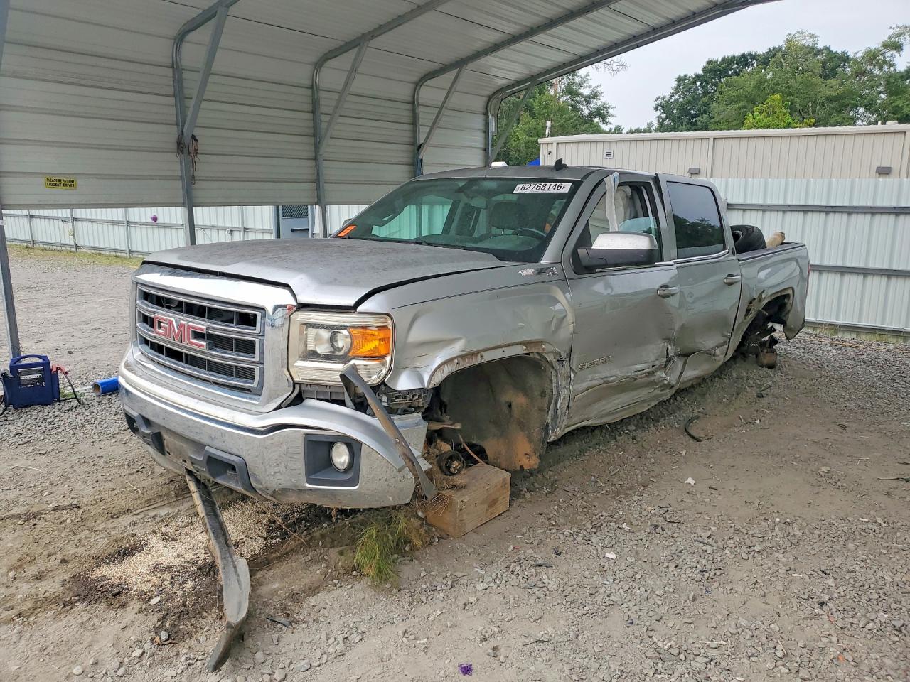 2014 GMC Sierra 1500 SLE, VIN 3GTU2UEC4EG470606 — Side
