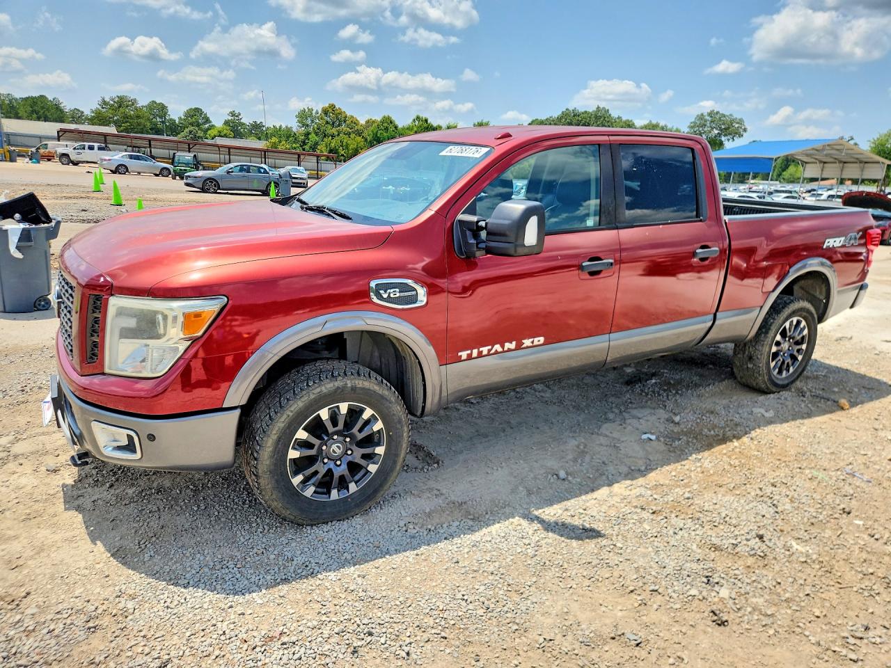 2016 Nissan Titan SL, VIN 1N6AA1F46GN507478 — Minor dents and scratches